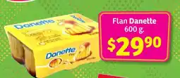 Soriana Súper Flan Danette oferta