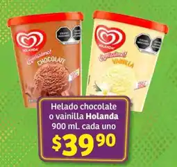 Soriana Súper Helado chocolate o vainilla Holanda oferta
