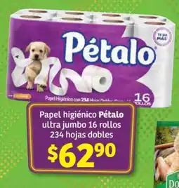 Soriana Súper Papel higiénico Pétalo oferta