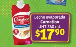 Soriana Súper Leche evaporada Carnation oferta