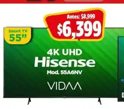 Bodega Aurrerá Hisense 55'' Smart TV oferta