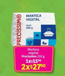 Soriana Súper Manteca vegetal Precíssimo 250 g oferta