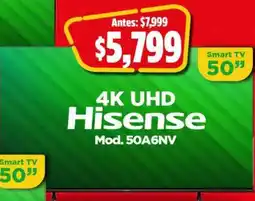 Bodega Aurrerá Hisense 4K UHD Smart TV oferta