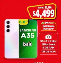 Bodega Aurrerá Samsung A35 oferta