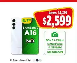 Bodega Aurrerá Samsung A16 oferta