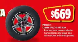 Bodega Aurrerá Mirage Llanta 175/70 R13 82H oferta