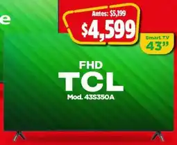 Bodega Aurrerá TCL FHD Smart TV 43 oferta