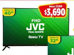 Bodega Aurrerá JVC FHD Smart TV oferta