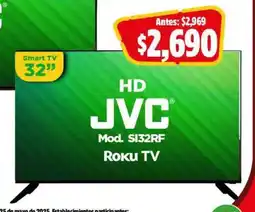 Bodega Aurrerá JVC HD Smart TV 32 oferta