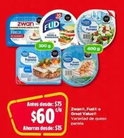 Bodega Aurrerá Zwan , Fud o Great Value oferta