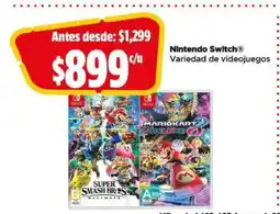 Nintendo Switch Variedad de videojuegos