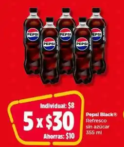 Bodega Aurrerá Pepsi Black oferta