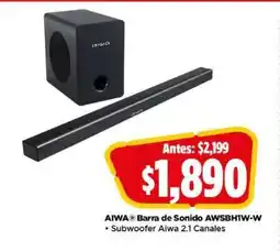 Bodega Aurrerá AIWA Barra de Sonido AWSBH1W-W oferta
