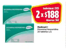 Bodega Aurrerá Medimart Diosmina/Hesperidina oferta