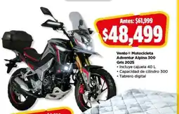 Bodega Aurrerá Vento Motocicleta Adventur Alpina 300 oferta