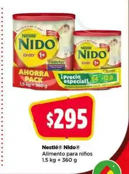 Bodega Aurrerá Nestlé Nido oferta