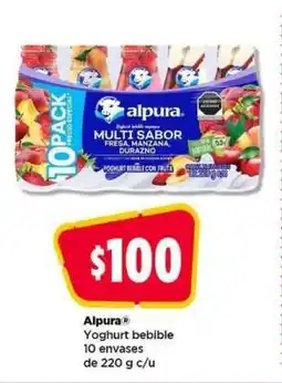 Bodega Aurrerá Alpura Yoghurt bebible oferta