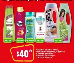 Bodega Aurrerá Vanart , Savilé , Pert , Palmolive Optims , Caprice o Neutro Balance oferta