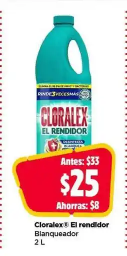Bodega Aurrerá Cloralex El rendidor oferta