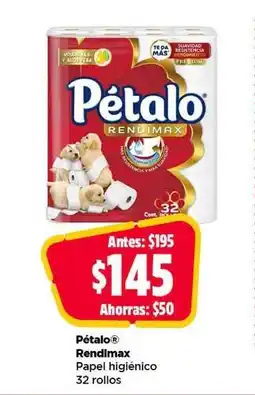 Bodega Aurrerá Pétalo Rendimax oferta