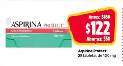 Bodega Aurrerá Aspirina Protect oferta