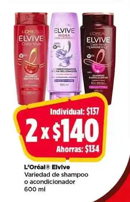 Bodega Aurrerá L'Oréal Elvive oferta