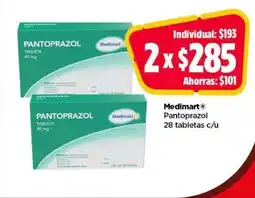 Bodega Aurrerá Medimart Pantoprazol oferta