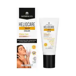 Farmacias Benavides Water Gel Protector Solar Facial 50+ Color Beige Hidratante Ultraligero oferta