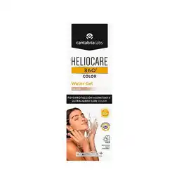 Farmacias Benavides Water Gel Protector Solar Facial 50+ Color Beige Hidratante Ultraligero oferta