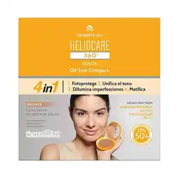 Farmacias Benavides Compacto Oil Free Color Bronze FPS 50+ oferta