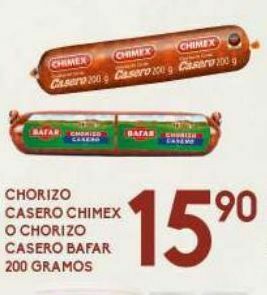 Alsuper Chorizo chimex oferta
