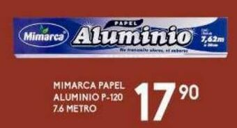 Alsuper Papel aluminio mimarca oferta
