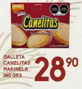 Alsuper Galletas canelitas marinela 360g oferta