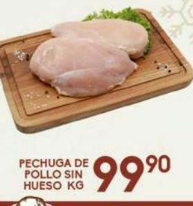Alsuper Pechuga de pollo sin hueso kg oferta