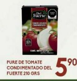 Alsuper Puré de tomate del fuerte 210g oferta