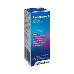 Farmacias Benavides 100 mg/1 ml Paracetamol oferta