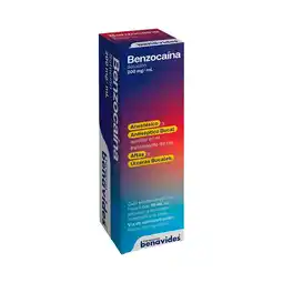 Farmacias Benavides 200 mg/ml Benzocaína solución oferta