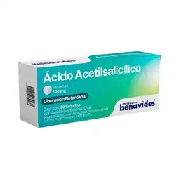 Farmacias Benavides 100 mg Ácido Acetilsalicílico Liberación Retardada oferta