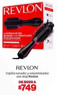Soriana Híper Revlon Cepillo secador y voluminizador one step oferta