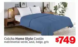 Soriana Híper Colcha Home Style Coolin oferta