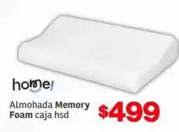 Almohada Memory Foam caja hsd