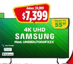 Bodega Aurrerá Samsung 4K UHD Smart TV 55 oferta