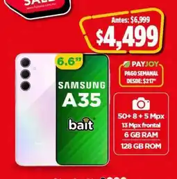 Bodega Aurrerá Samsung A35 oferta