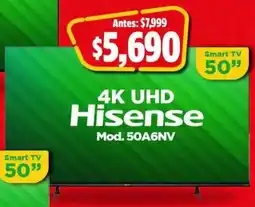 Bodega Aurrerá Hisense 4K UHD Smart TV oferta