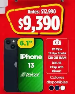 Bodega Aurrerá iPhone 13 oferta