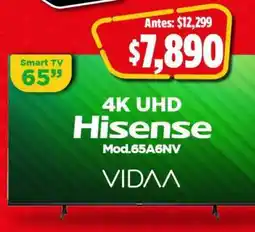 Bodega Aurrerá Hisense Smart TV 65 oferta