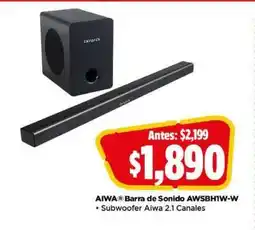 Bodega Aurrerá AIWA Barra de Sonido AWSBH1W-W oferta