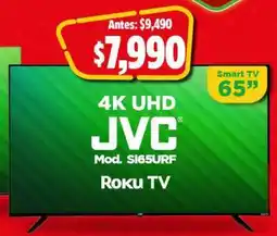 Bodega Aurrerá JVC 4K UHD Smart TV oferta
