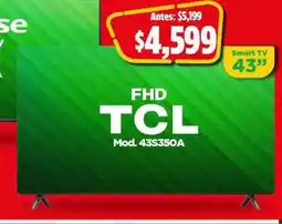 Bodega Aurrerá TCL FHD Smart TV 43 oferta