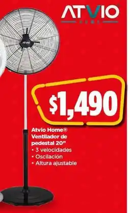 Bodega Aurrerá Atvio Home Ventilador de pedestal 20 oferta